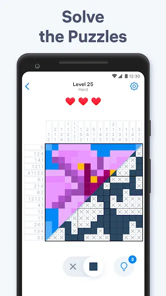 Nonogram.com - Picture Cross [MOD: без рекламы и подсказки доступны] Screenshot 1