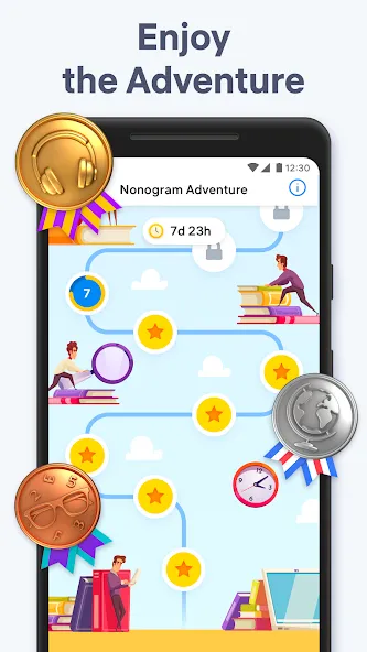 Nonogram.com - Picture Cross [MOD: без рекламы и подсказки доступны] Screenshot 5