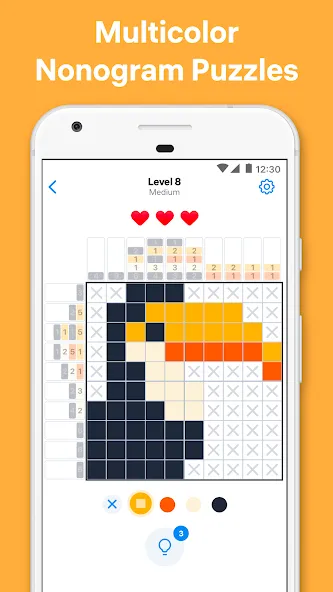 Nonogram Color - Logic Puzzle [MOD: без рекламы и все уровни открыты] Screenshot 1