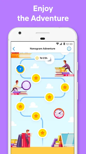Nonogram Color - Logic Puzzle [MOD: без рекламы и все уровни открыты] Screenshot 4
