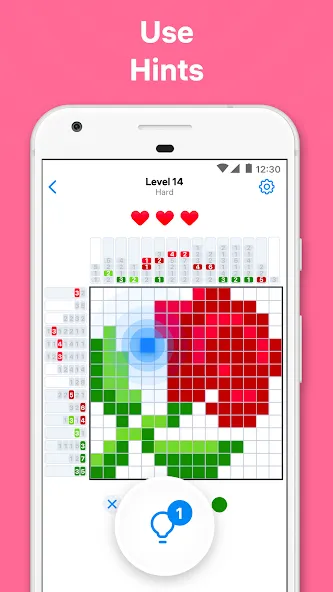 Nonogram Color - Logic Puzzle [MOD: без рекламы и все уровни открыты] Screenshot 5