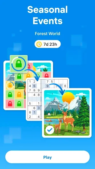Sudoku.com - Classic Sudoku [MOD: без рекламы и все уровни открыты] Screenshot 3