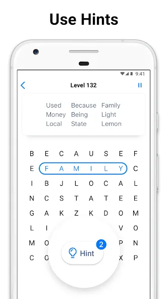 Word Search - crossword puzzle [MOD: без рекламы и подсказки доступны] Screenshot 4