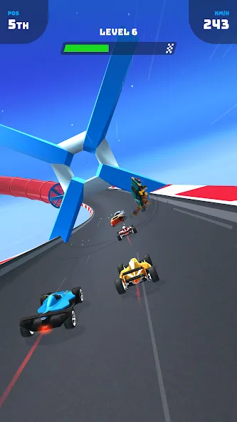 Race Master 3D - Car Racing [MOD: безлимитные деньги и открыты все машины] Screenshot 1