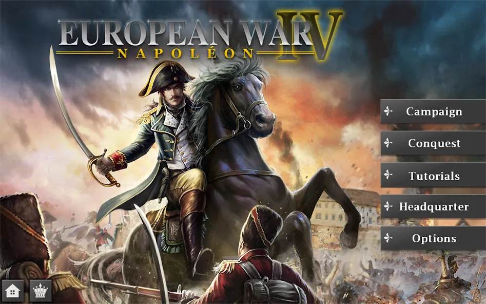 European War 4 : Napoleon [MOD: безлимитные деньги и все генералы] Screenshot 1