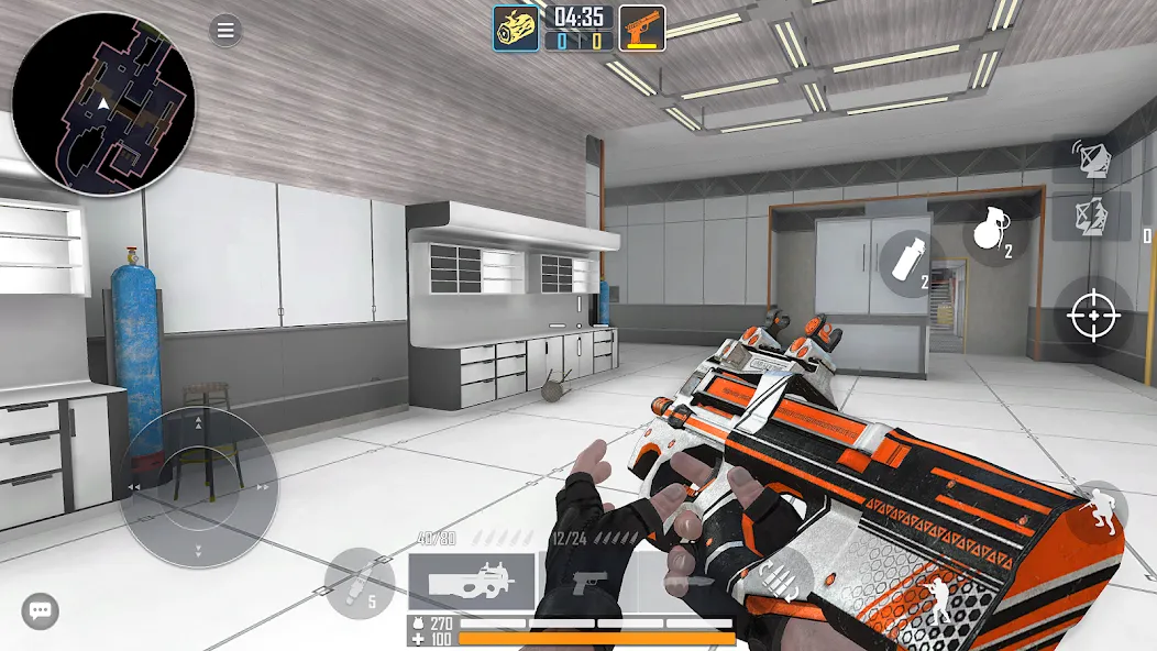 Fire Strike - Gun Shooter FPS [MOD: безлимитные боеприпасы и оружие] Screenshot 1