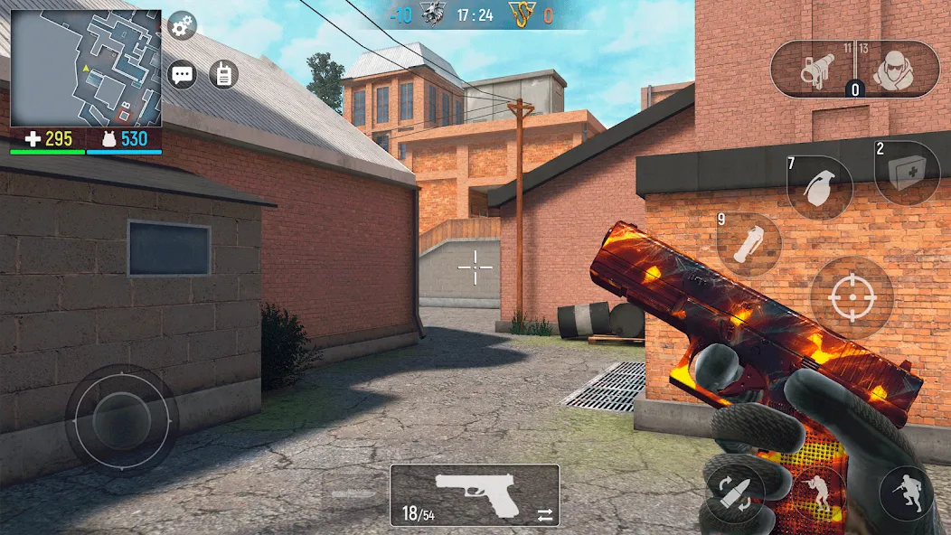 Modern Ops: Gun Shooting Games [MOD: безлимитные патроны и мощное оружие] Screenshot 2