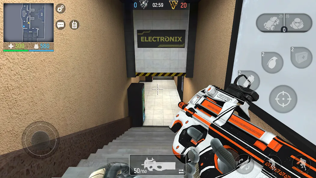 Modern Ops: Gun Shooting Games [MOD: безлимитные патроны и мощное оружие] Screenshot 4