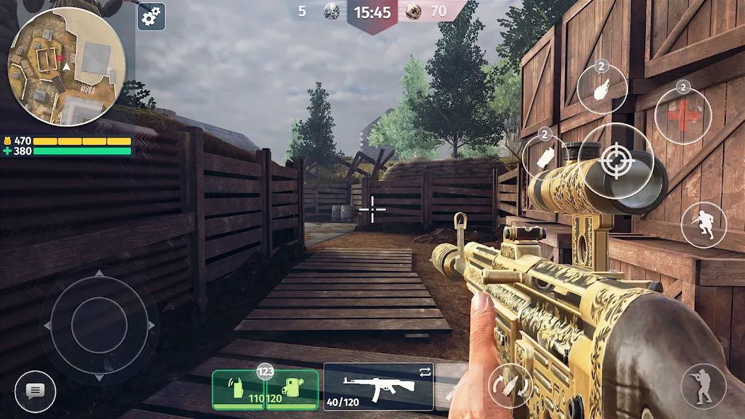 World War 2: Shooting Games [MOD: безлимитные патроны и все оружие] Screenshot 3