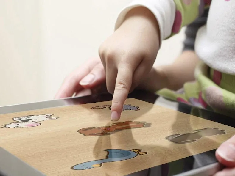 Baby puzzles [MOD: открыты все пазлы и уровни] Screenshot 4