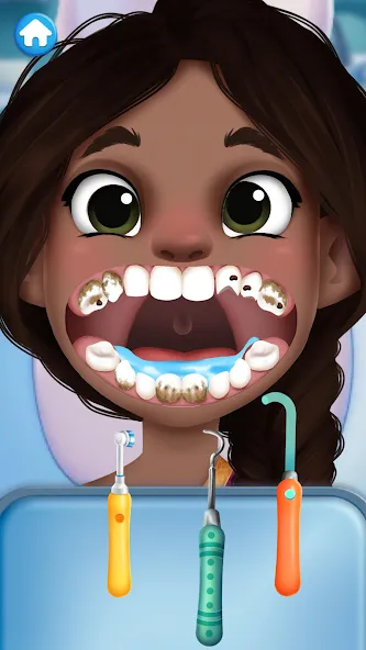 Dentist games [MOD: без рекламы и все уровни открыты] Screenshot 5