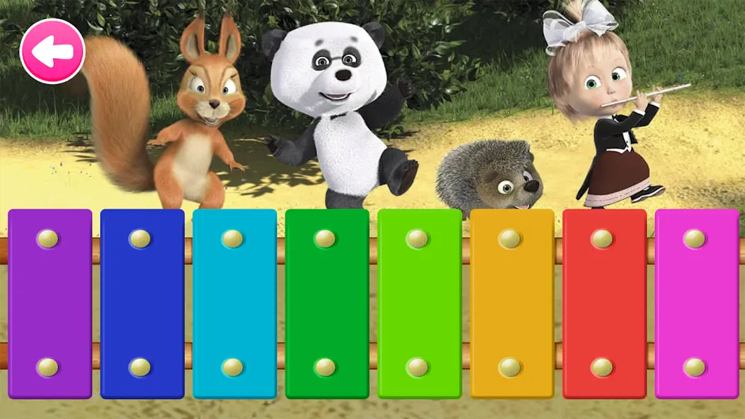 Masha and the Bear Educational [MOD: все обучающие задания открыты] Screenshot 2