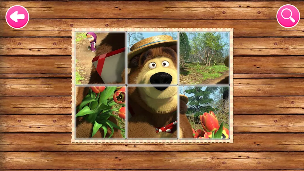Masha and the Bear Educational [MOD: все обучающие задания открыты] Screenshot 3