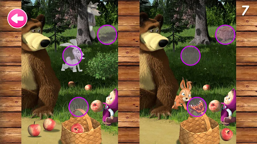 Masha and the Bear Educational [MOD: все обучающие задания открыты] Screenshot 4