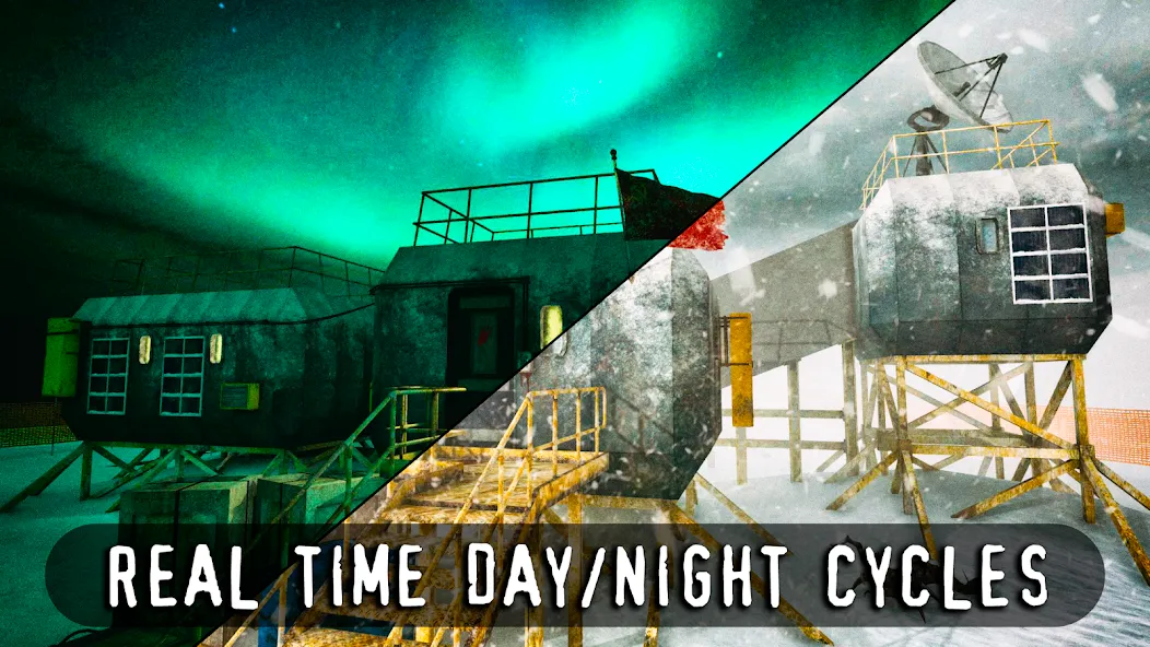 Antarctica 88: Survival Horror [MOD: безлимитные ресурсы и оружие] Screenshot 5