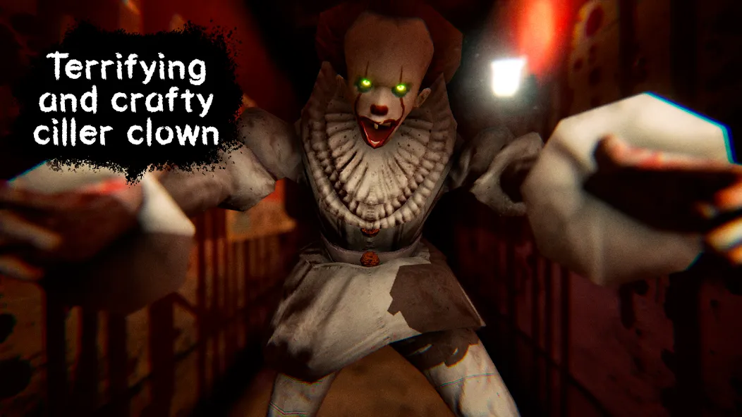 Death Park: Scary Clown Horror [MOD: без рекламы и открыты все уровни] Screenshot 1