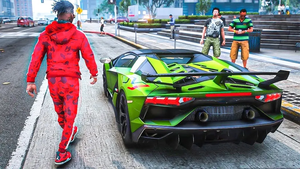 Grand Theft Shooting Games 3D [MOD: безлимитные деньги и оружие] Screenshot 2