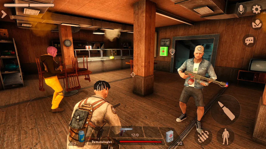 Mimicry: Online Horror Action [MOD: безлимитные ресурсы и усиленный персонаж] Screenshot 1