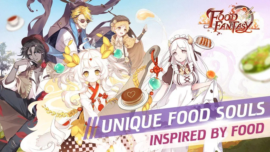 Food Fantasy [MOD: безлимитные деньги и алмазы] Screenshot 1