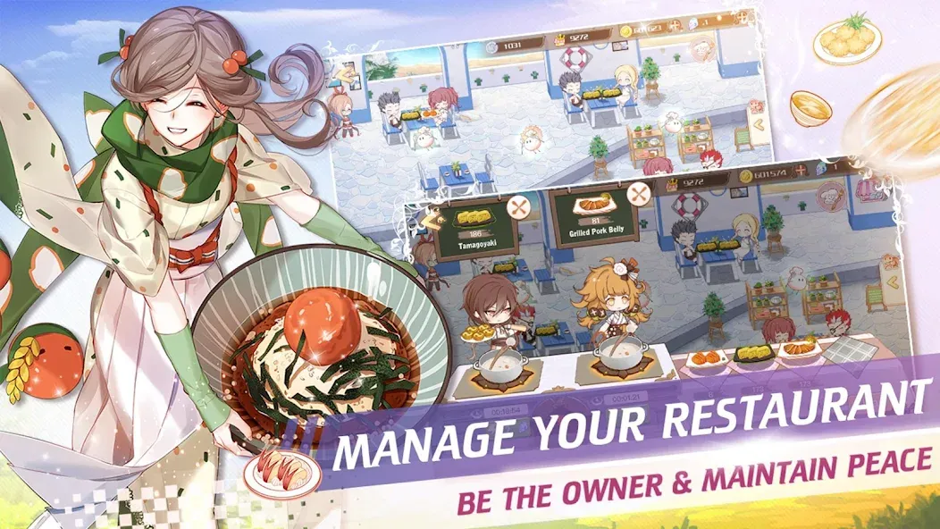 Food Fantasy [MOD: безлимитные деньги и алмазы] Screenshot 3