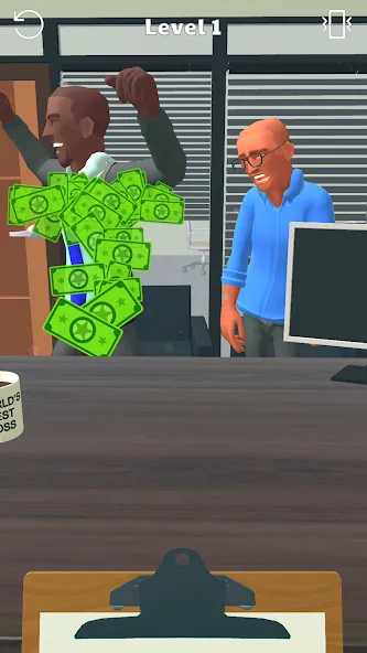 Boss Life 3D: Office Adventure [MOD: безлимитные деньги и все уровни] Screenshot 2
