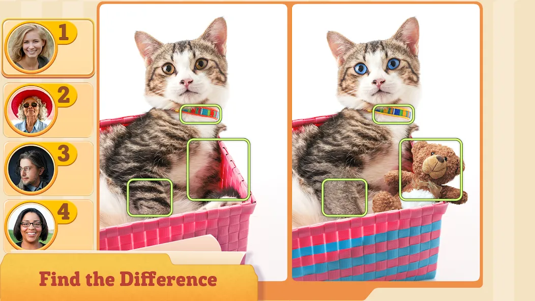 Differences - Find them all [MOD: найди все отличия без подсказок] Screenshot 5