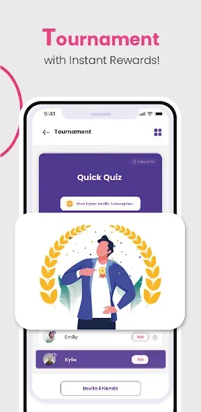 QuizGiri- Live Quiz &amp; Trivia [MOD: правильные ответы и безлимитные подсказки] Screenshot 1