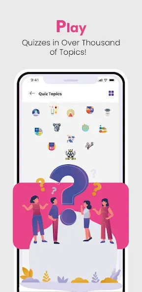 QuizGiri- Live Quiz &amp; Trivia [MOD: правильные ответы и безлимитные подсказки] Screenshot 2