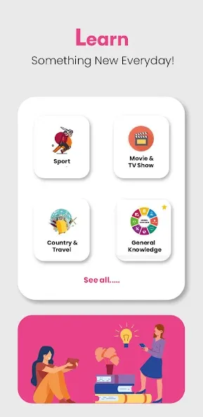 QuizGiri- Live Quiz &amp; Trivia [MOD: правильные ответы и безлимитные подсказки] Screenshot 3
