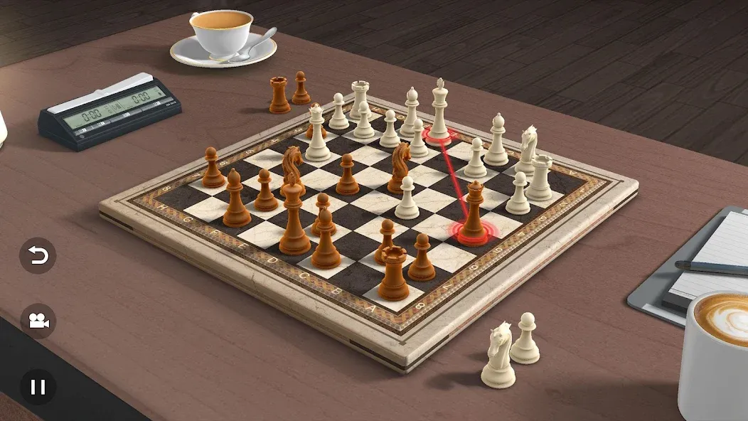 Real Chess 3D [MOD: шахматные фигуры и доски разблокированы] Screenshot 2
