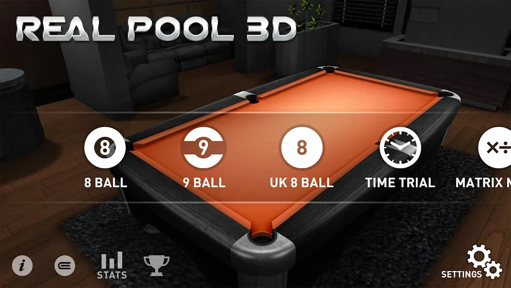 Real Pool 3D [MOD: безлимитные деньги и всё открыто] Screenshot 4