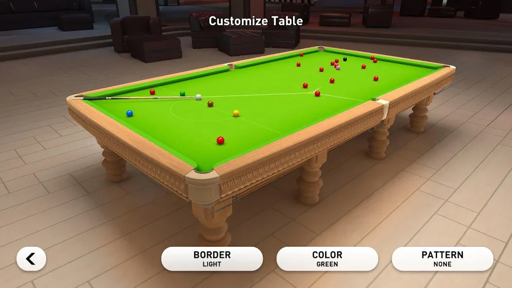 Real Snooker 3D [MOD: без рекламы и разблокированы столы] Screenshot 2