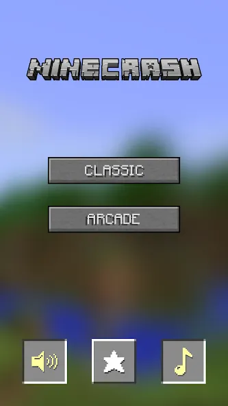 Minecrash [MOD: бесконечные ресурсы и высокая скорость] Screenshot 1