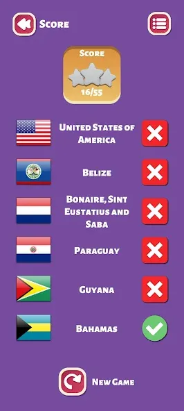Country Flags World Quiz Game [MOD: открыты все флаги и уровни] Screenshot 3