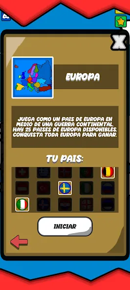 Countryballs Continental War [MOD: безлимитные ресурсы и полная карта] Screenshot 1