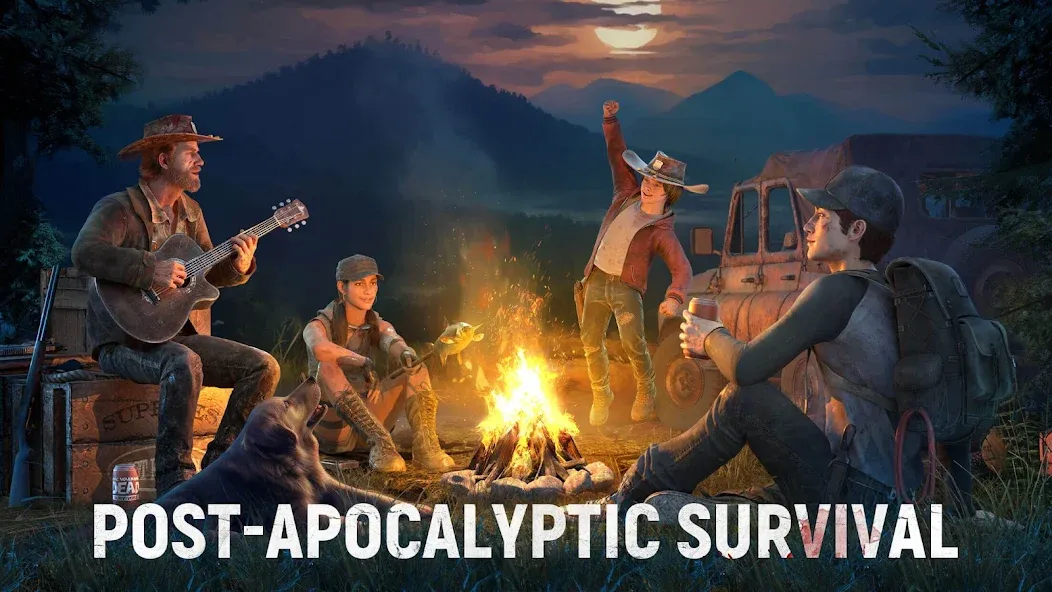The Walking Dead: Survivors [MOD: безлимитные ресурсы и ускоренное строительство] Screenshot 2