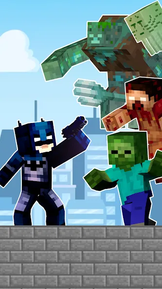 City Hero: Crime Shoot Puzzle [MOD: безлимитные деньги и все уровни открыты] Screenshot 2