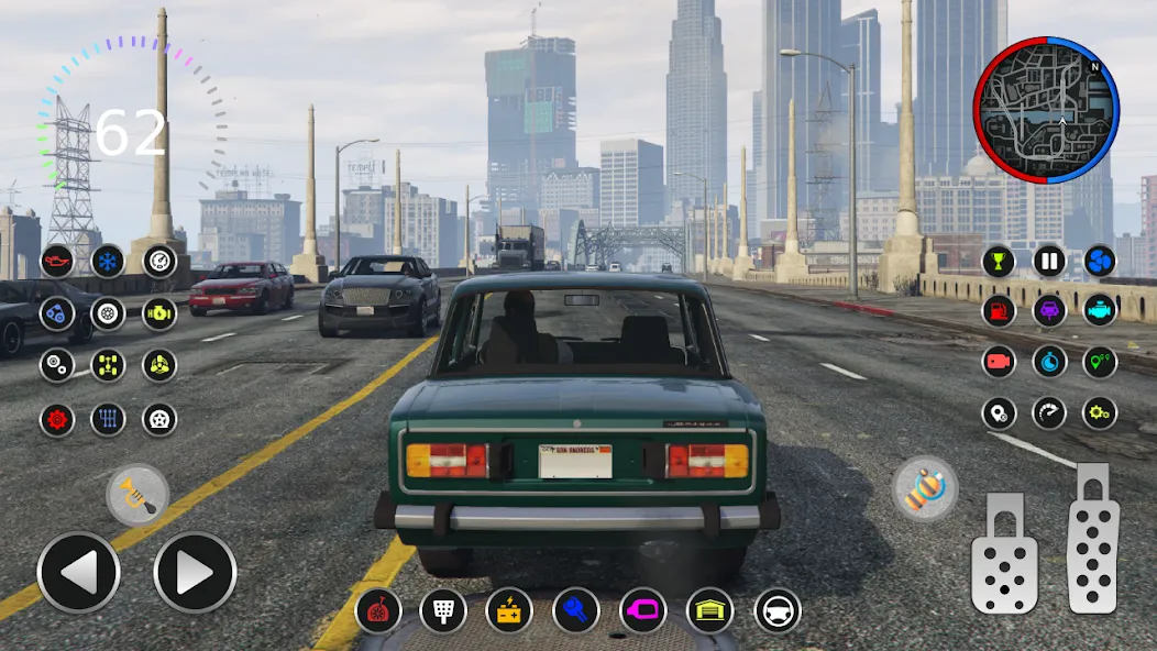 2106 VAZ: Lada Drift &amp; Racing [MOD: много денег и все машины] Screenshot 2