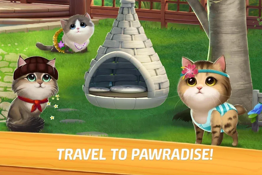 Meow Match [MOD: безлимитные монеты и жизни] Screenshot 1