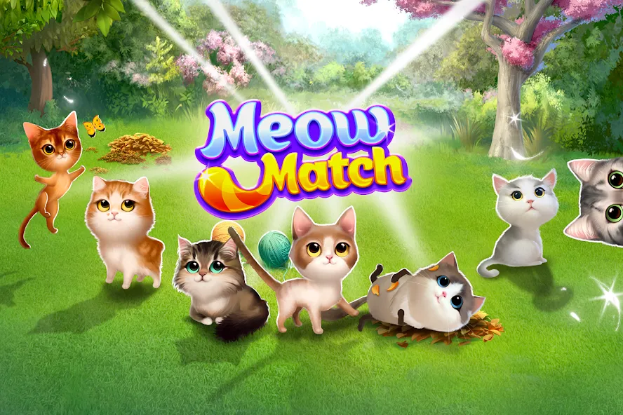 Meow Match [MOD: безлимитные монеты и жизни] Screenshot 3