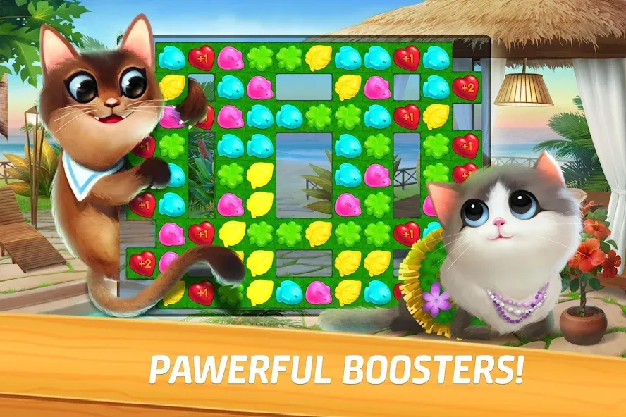 Meow Match [MOD: безлимитные монеты и жизни] Screenshot 5