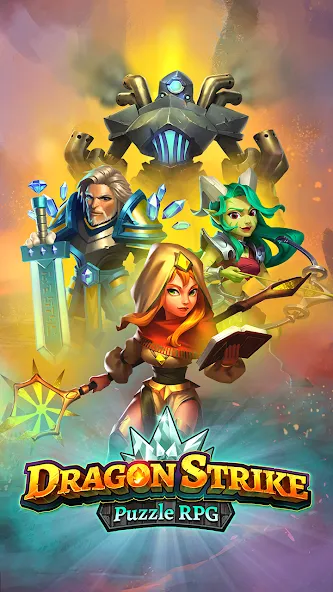 Dragon Strike: Puzzle RPG [MOD: безлимитные ресурсы и усиленные драконы] Screenshot 5