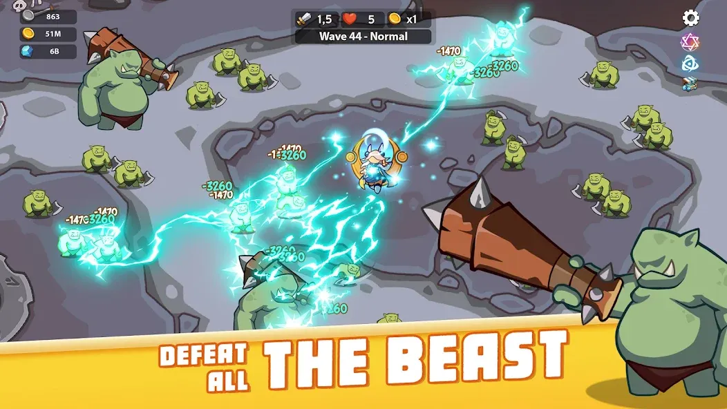 Empire Survivor: Idle Defense [MOD: безлимитные ресурсы и усиленная защита] Screenshot 2