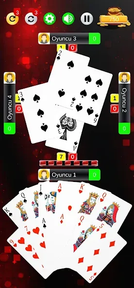 Batak - Koz Maça [MOD: безлимитные деньги и все карты открыты] Screenshot 3