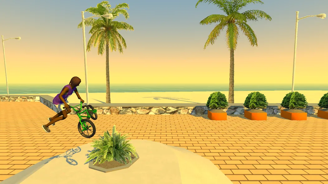 Street Lines: BMX [MOD: безлимитные деньги и открыты все уровни] Screenshot 1