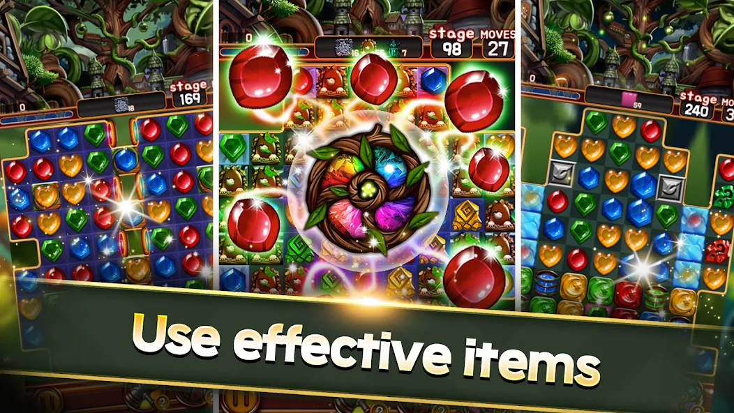 Jewel Forest Village [MOD: безлимитные монеты и жизни] Screenshot 2