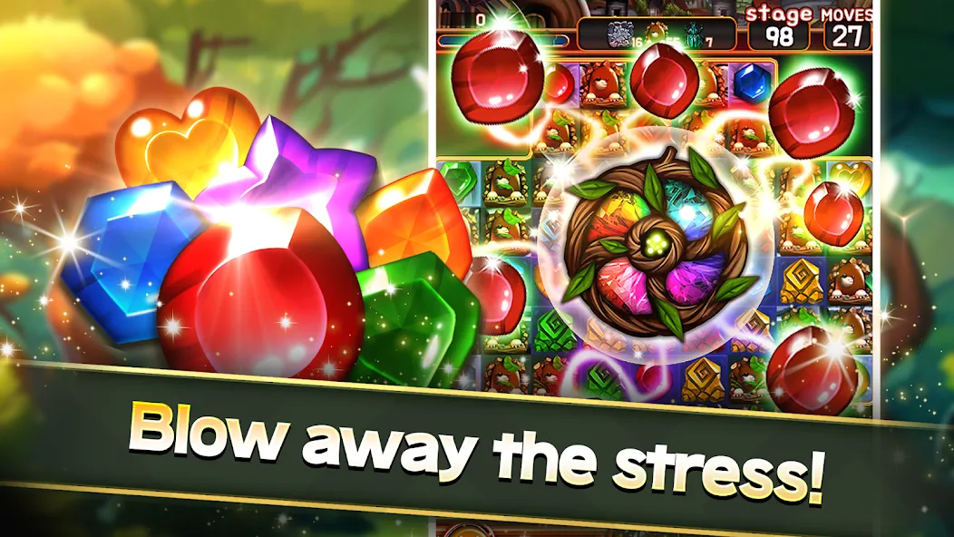 Jewel Forest Village [MOD: безлимитные монеты и жизни] Screenshot 4
