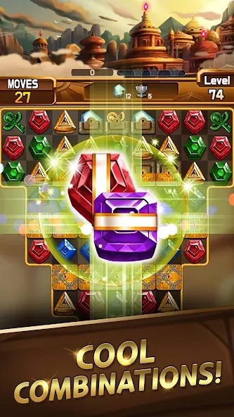 Fantastic Jewel Lost Kingdom [MOD: бесконечные жизни и подсказки] Screenshot 2