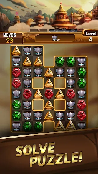 Fantastic Jewel Lost Kingdom [MOD: бесконечные жизни и подсказки] Screenshot 3