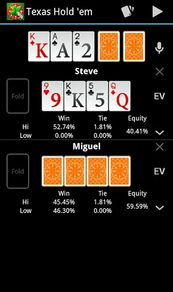 Poker Calculator [MOD: точный расчёт покерных комбинаций] Screenshot 3